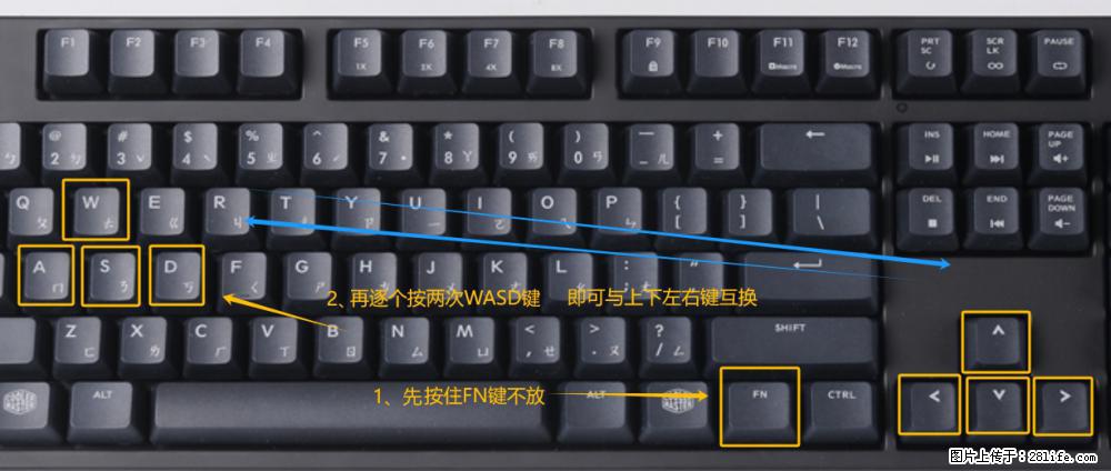 键盘，怎样把wasd键与上下左右方向键互换？ - 生活百科 - 陇南生活社区 - 陇南28生活网 ln.28life.net